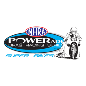 NHRA Powerade Super Bikes Logo