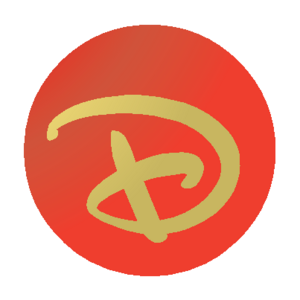 Disney  D  ball Logo