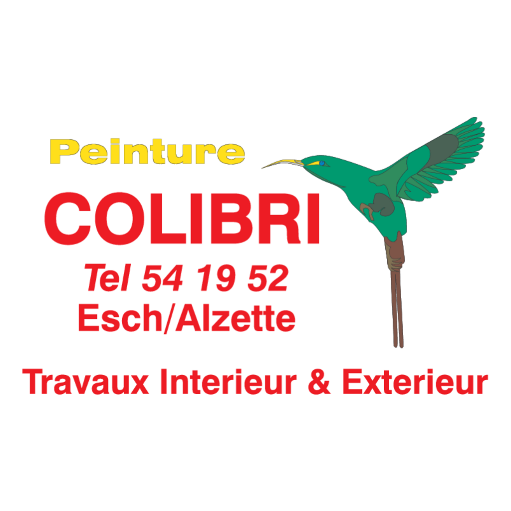 Peinutre,Colibri