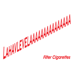 Lahavlelaaaaaa Filter Cigarettes Logo