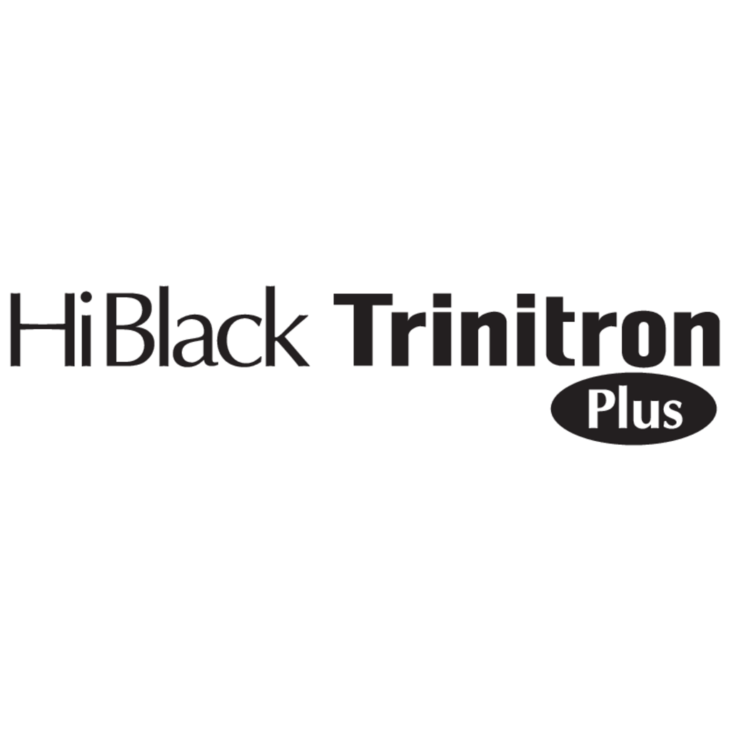 HiBlack,Trinitron,Plus