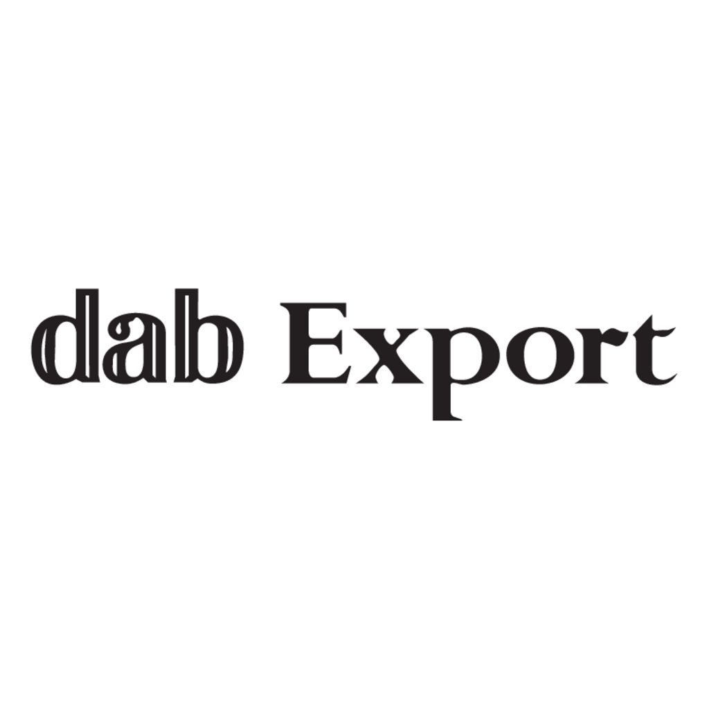 DAB,Export