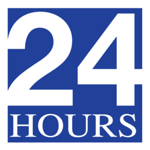 24 Hours Logo