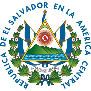 Republica de El Salvador en la America Central Logo