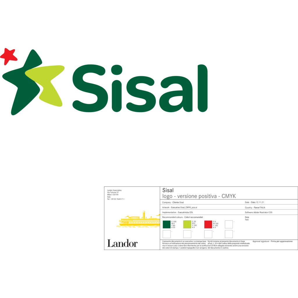 Logo, Industry, Italy, Sisal