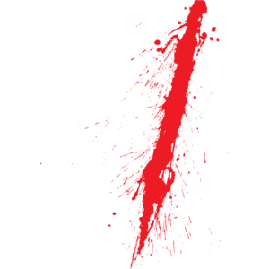 Blutspritzer Logo