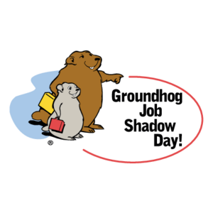 Groundhog Job Shadow Day! Logo
