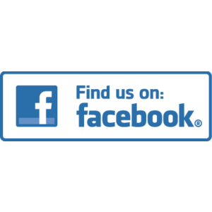 Facebook (Find us on) Logo