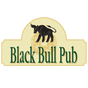 Black Bull Pub Logo