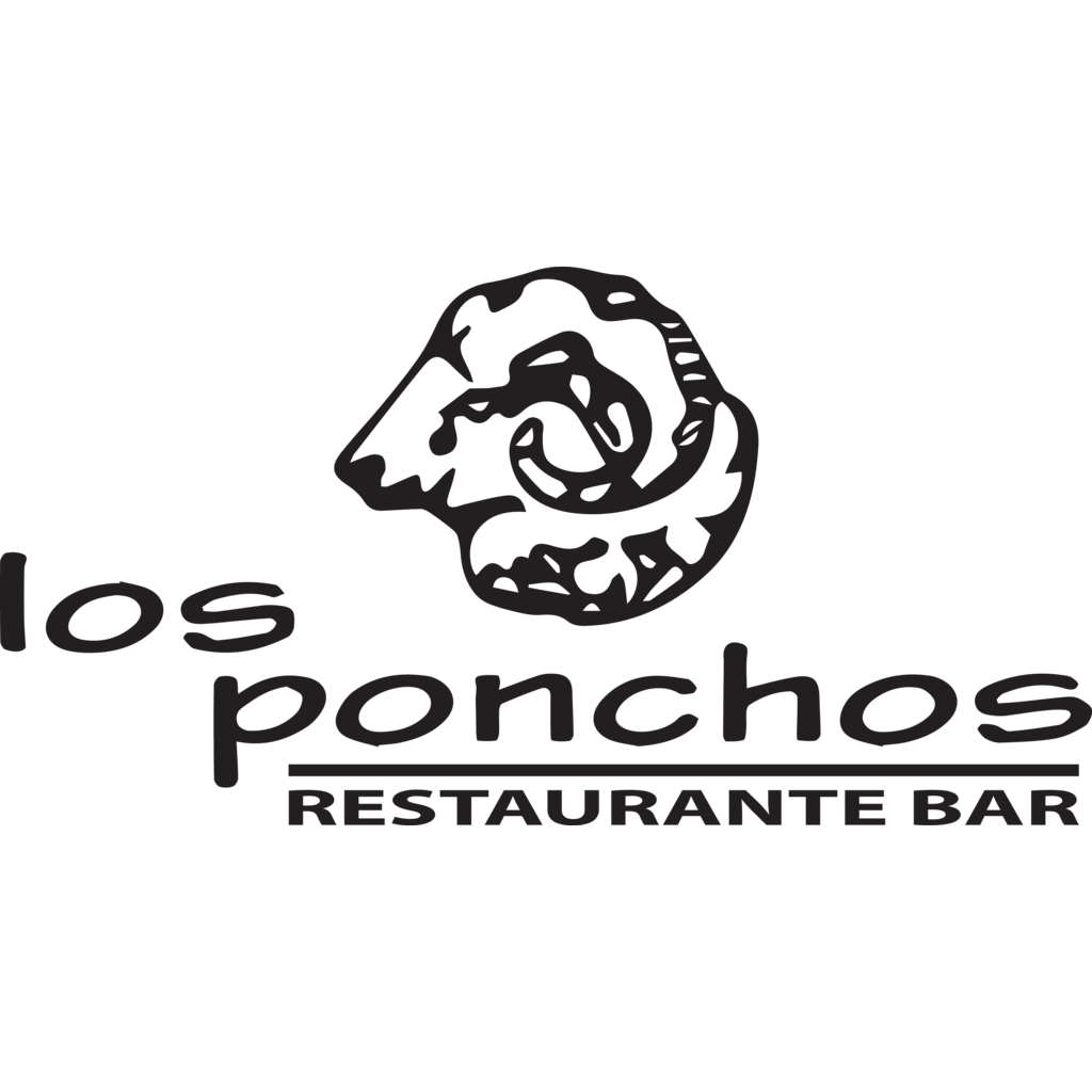 Logo, Food, Mexico, Los Ponchos Restaurante Bar