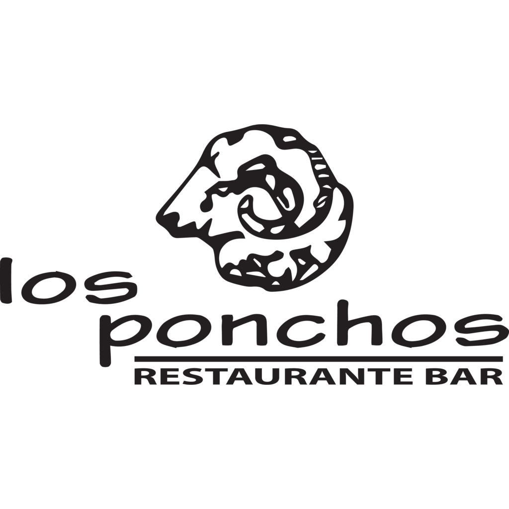 Los Ponchos Restaurante Bar logo, Vector Logo of Los Ponchos ...