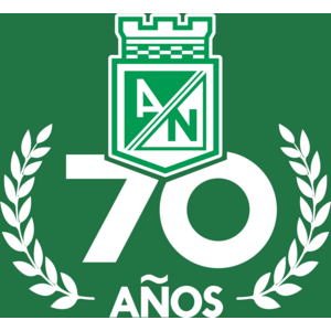 Club Atlético Nacional 70 Años Logo