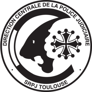 SRPJ Toulouse Police Judiciaire Logo