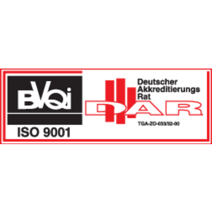 BVQI ISO 9001 DAR Logo