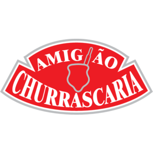 Logo, Food, Brazil, Churrascaria Amigão