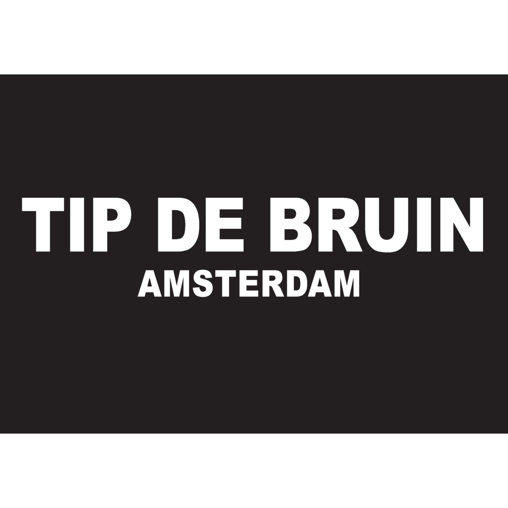 Logo, Fashion, Tip de Bruin