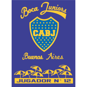 boca juniors 12 Logo