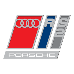 Audi RS2 Porsche Logo