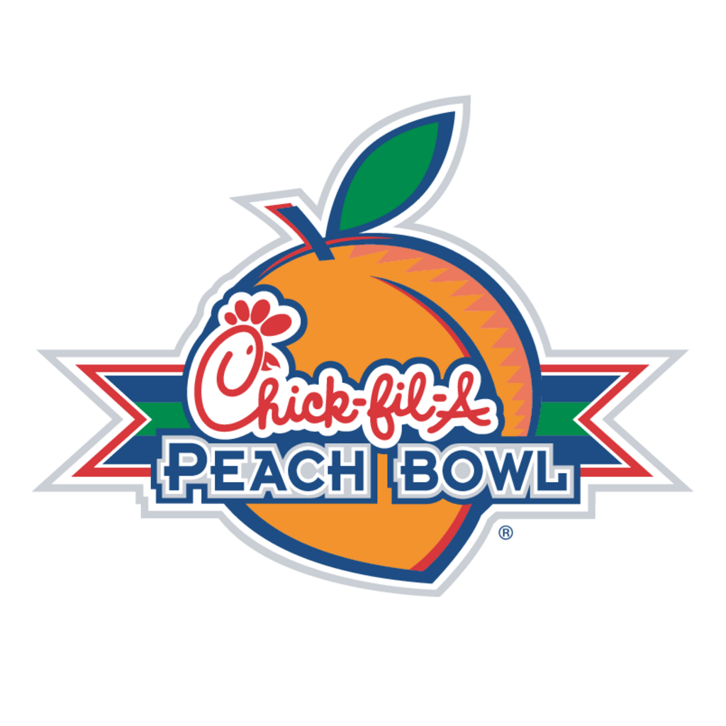 ChickfilA Peach Bowl logo, Vector Logo of ChickfilA Peach Bowl