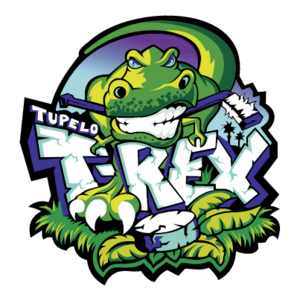 Tupelo T-Rex Logo