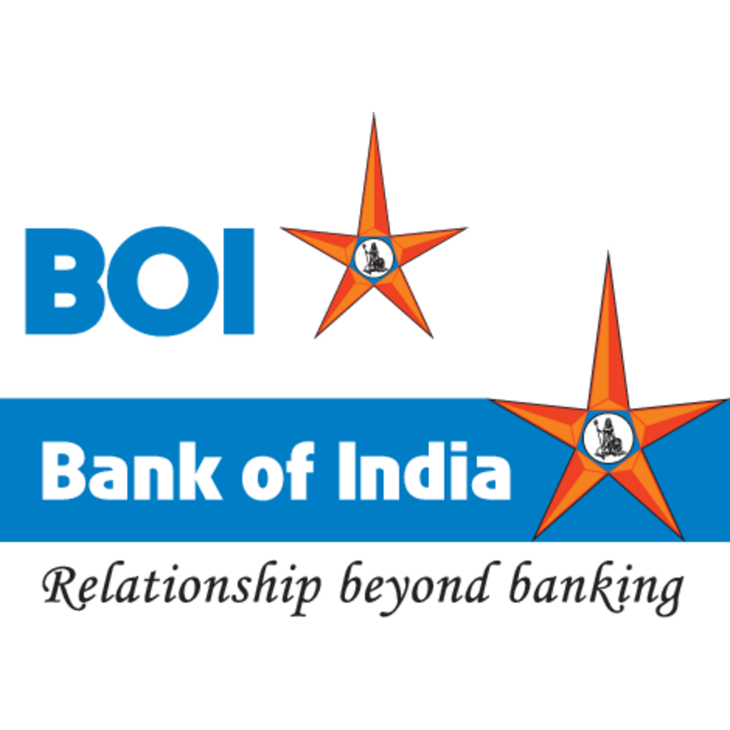 Logo, Finance, India, BOI Bank of India Logo