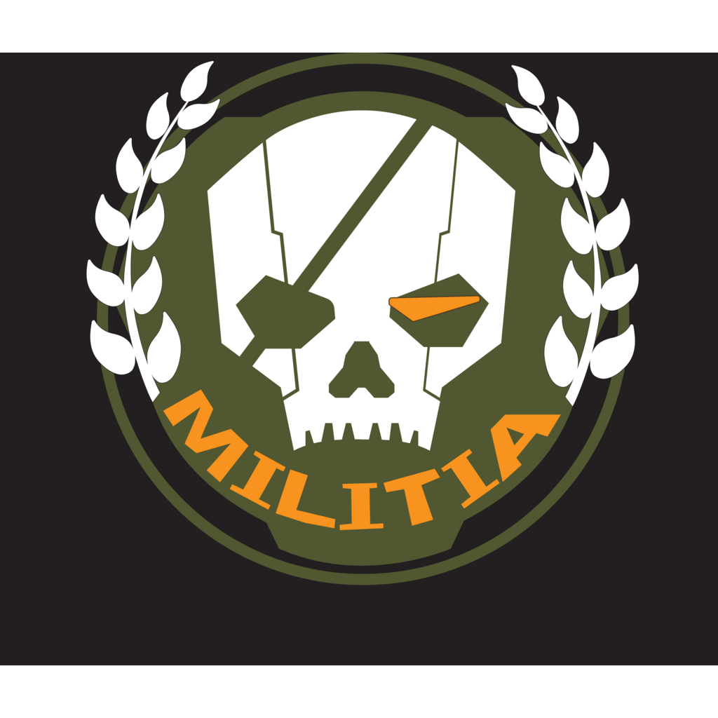 Logo, Game, United States, Militia