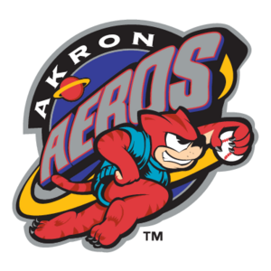 Akron Aeros(140) Logo