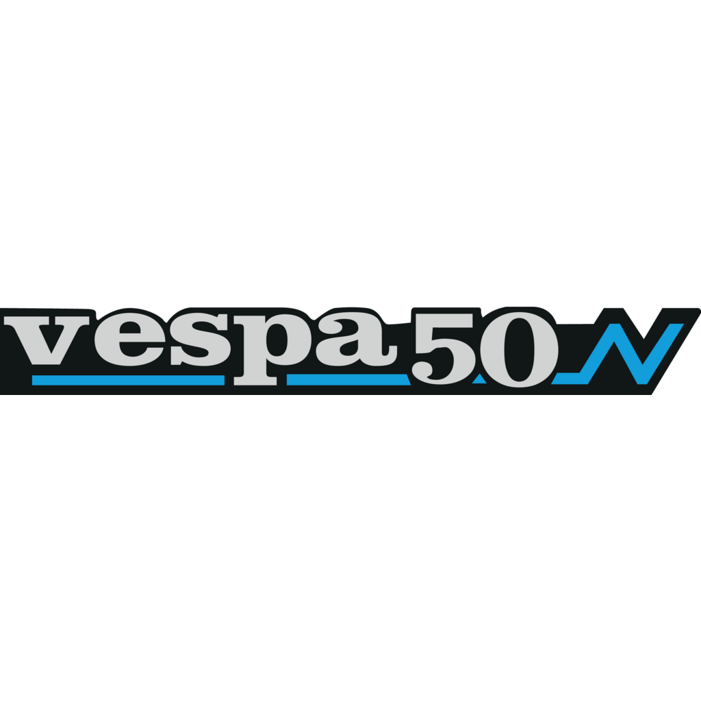 Logo, Industry, Italy, Vespa 50 N