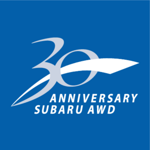 30 Anniversary Subaru AWD Logo