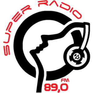 SUPER radio okrugli Logo