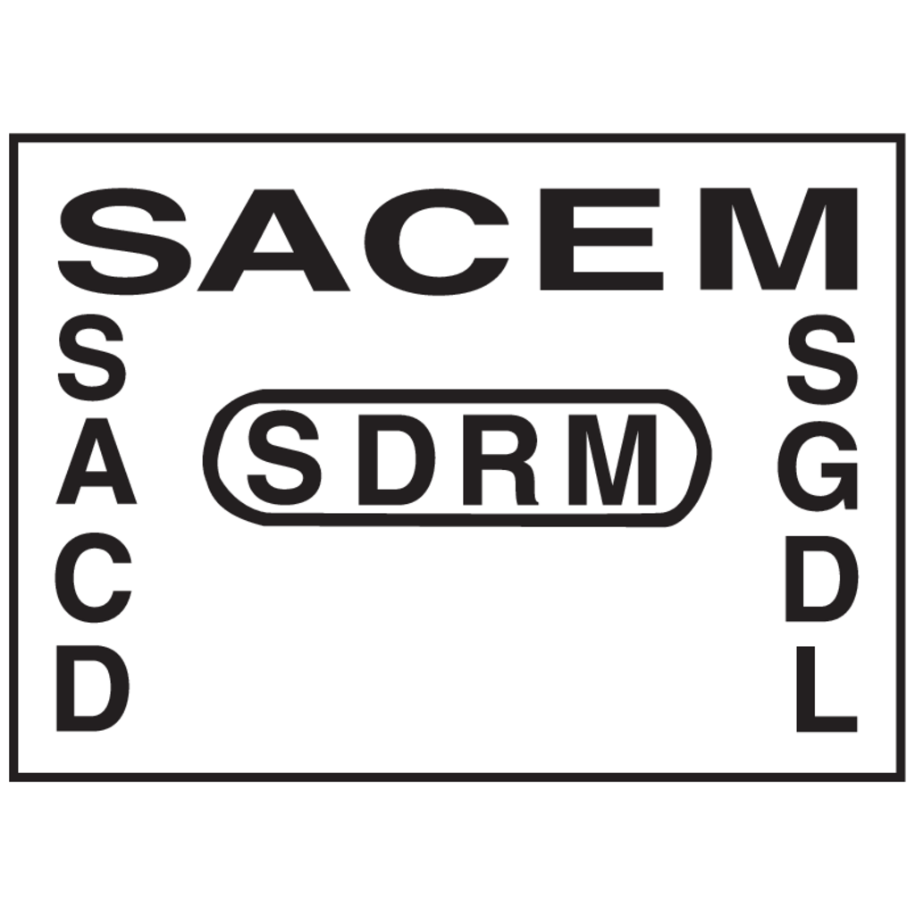 SACEM,-,SDRM,-,SACD,-,SGDL