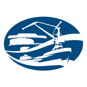 River port of Volgograd Logo