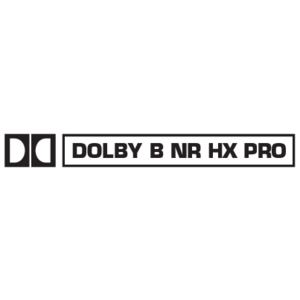 Dolby B Noise Reduction HX Pro Logo