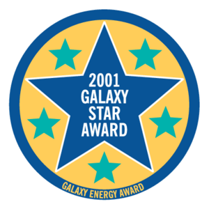 Galaxy Star Award 2001 Logo