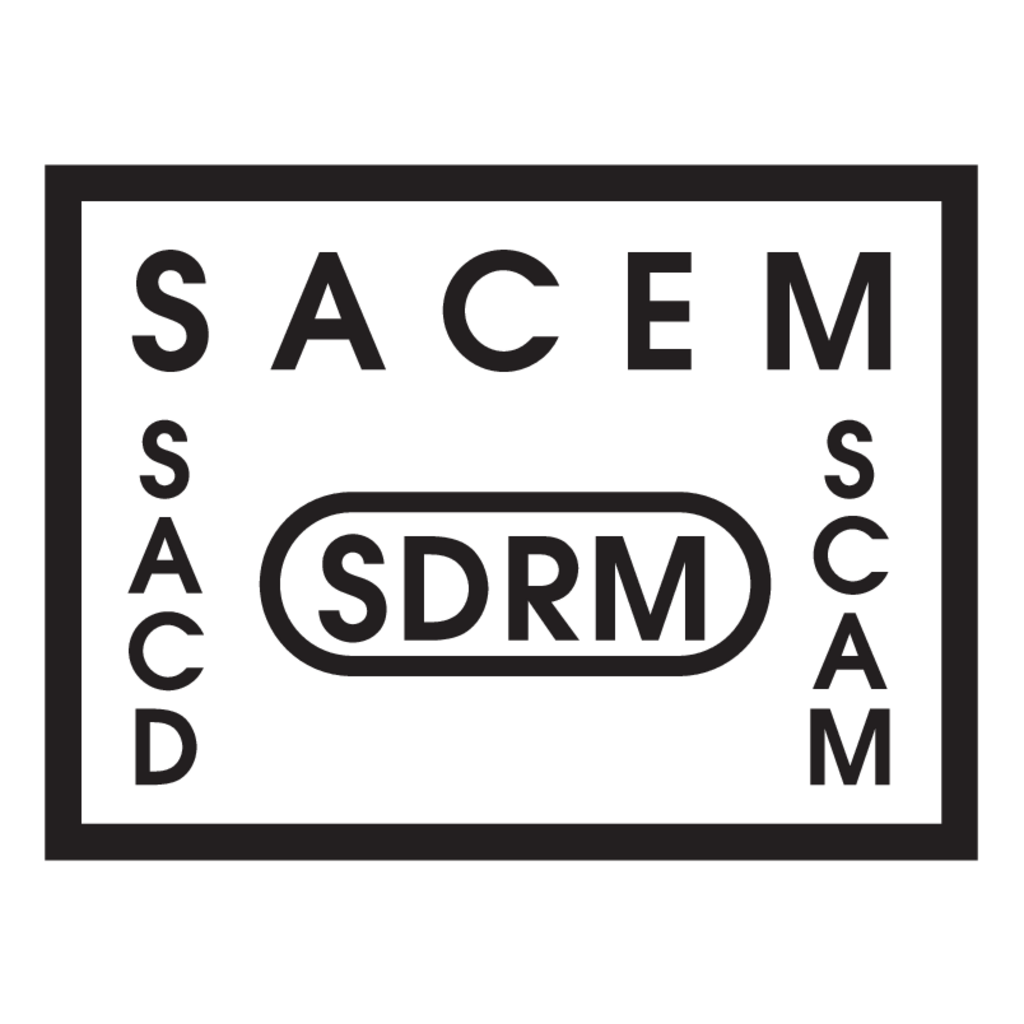 SACEM,-,SDRM,-,SACD,-,SCAM