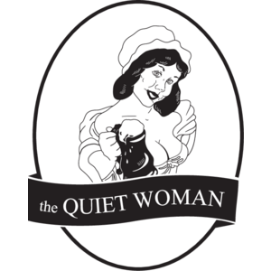 The Quiet Woman Pub Logo