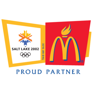 McDonalds - Sponsor of Salt Lake 2002 Logo