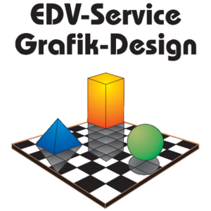 EDV-Service Grafik-Design Logo