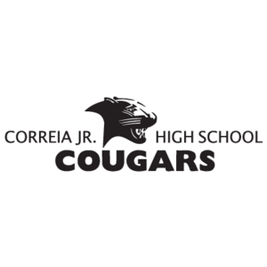 Correia Jr  High School Cougars Logo