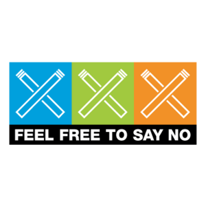 Feel Free To Say No Logo