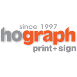 Hograph print+sign Logo