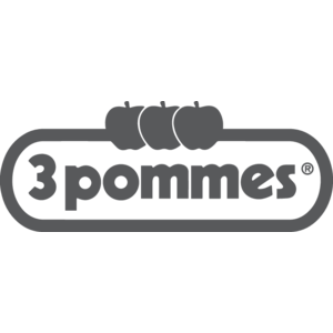 3 pommes Logo