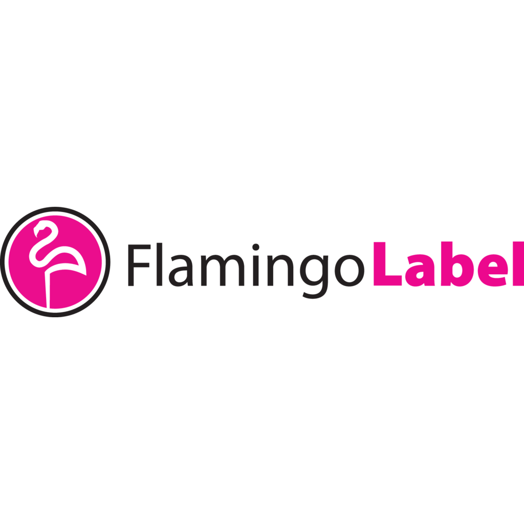 Logo, Design, United States, Flamingo Label