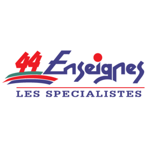 44 Enseignes Logo