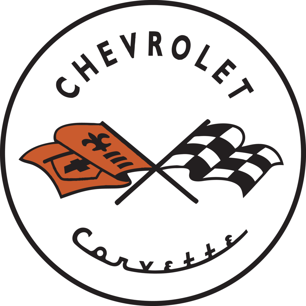Logo, Auto, United States, Chevrolet Corvette C1