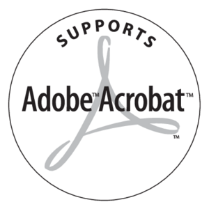 Adobe Acrobat Supports Logo