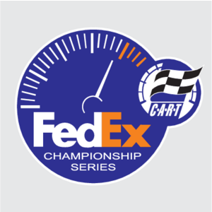 FedEx - Sponsors of CART Logo