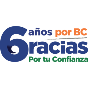 6 años por BC Gracias por tu confianza Logo