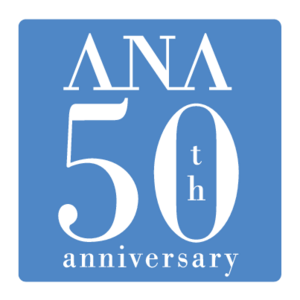 ANA 50th anniversary Logo