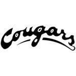WSU Cougars text Logo